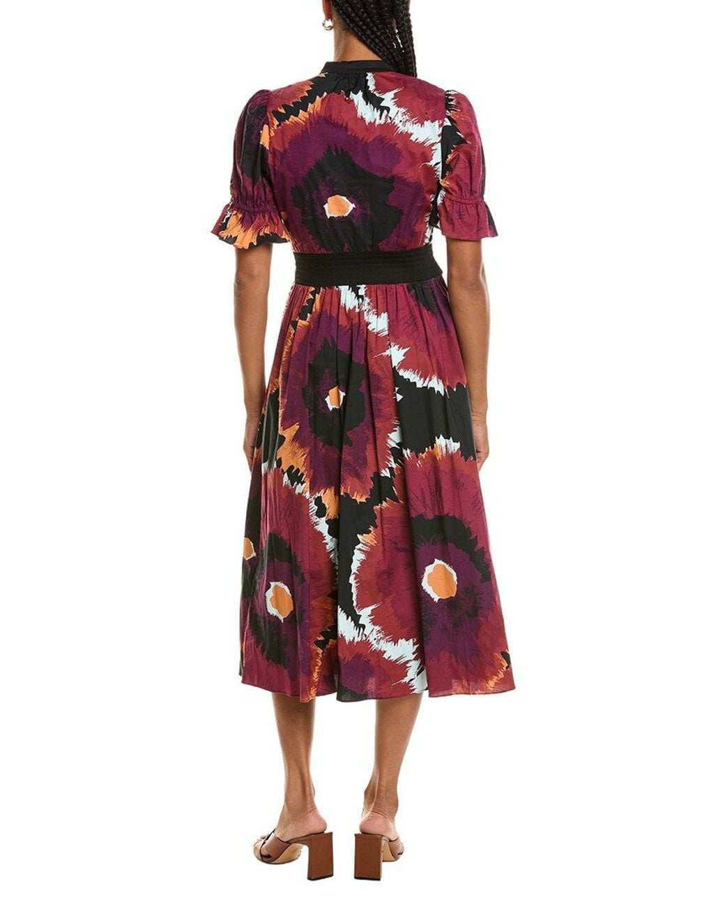 Diane von Furstenberg Red Erica Dress