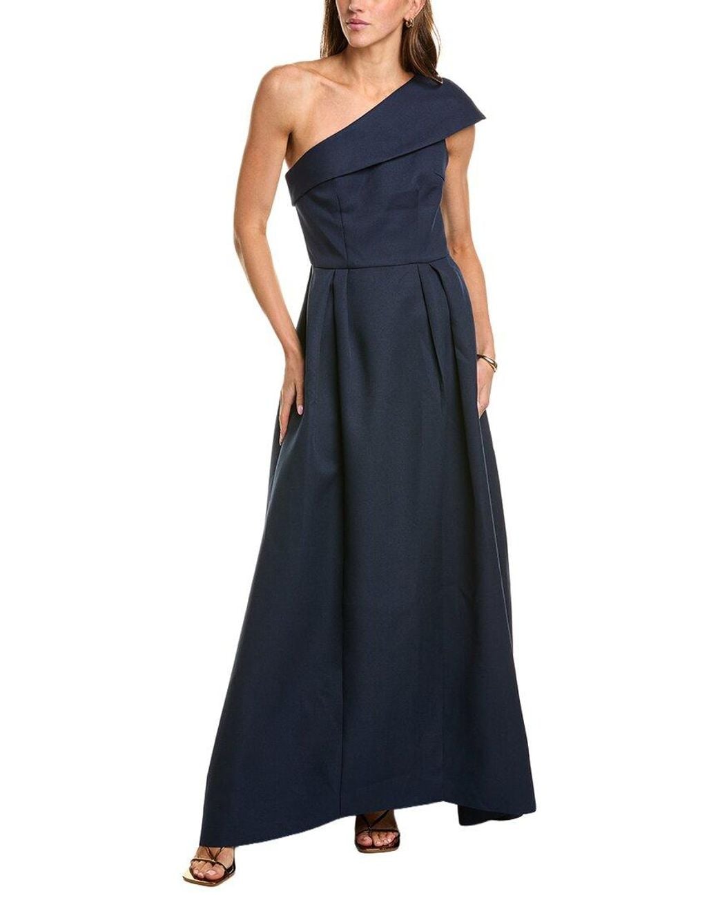 Elliatt Blue Saphine One-Shoulder Gown