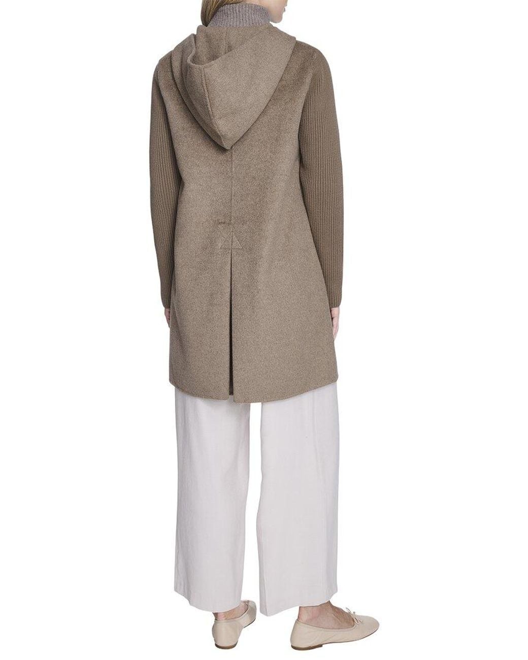 Kenneth Cole Multicolor Ladies Sb Hood Coat