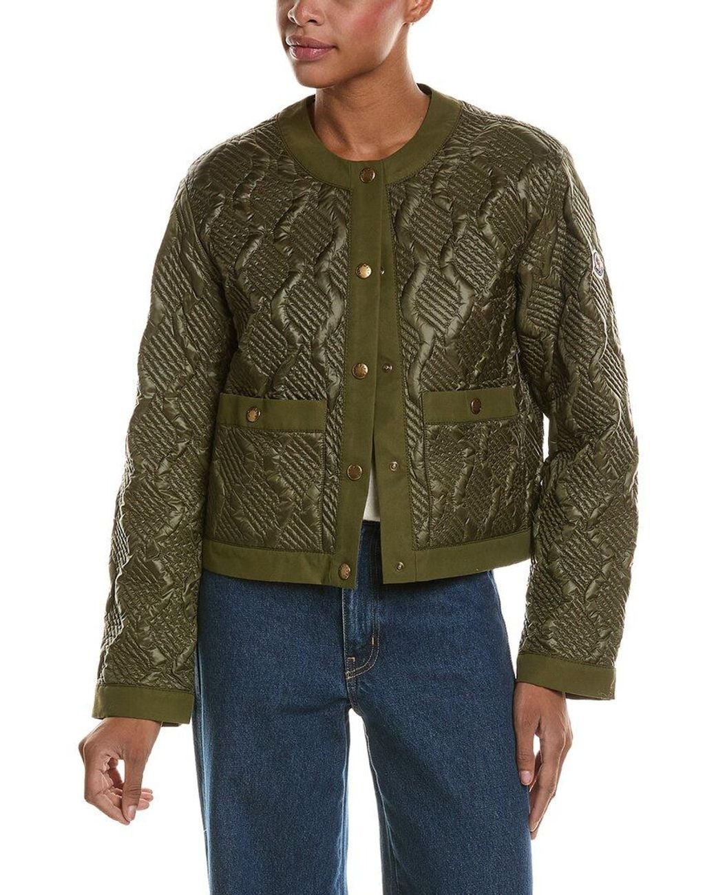 Moncler Green Down Jacket