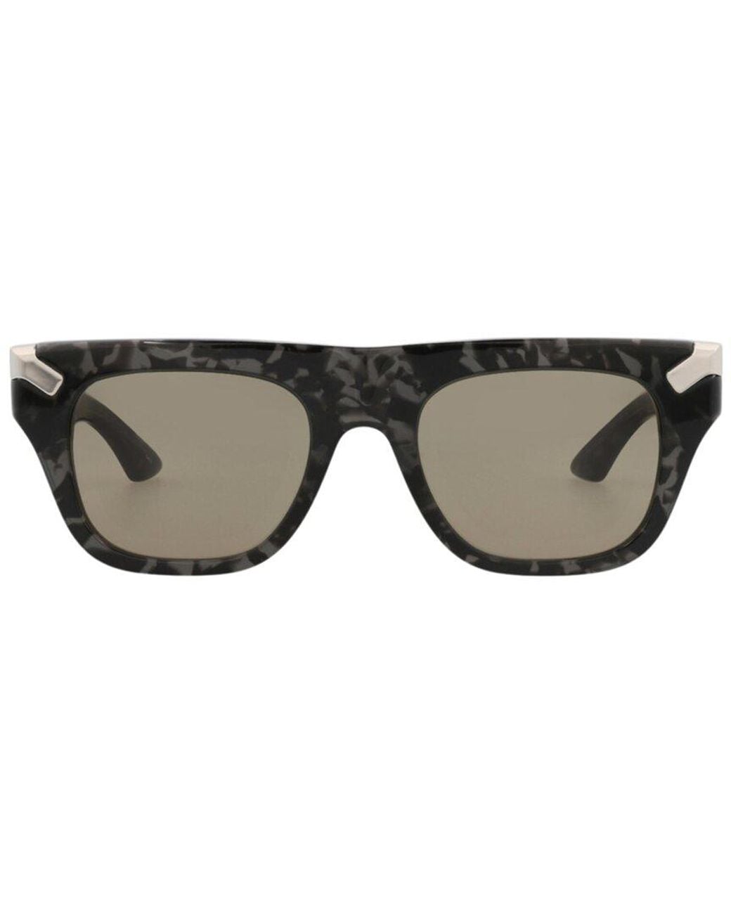 McQueen Black Am0441S 51Mm Sunglasses for men