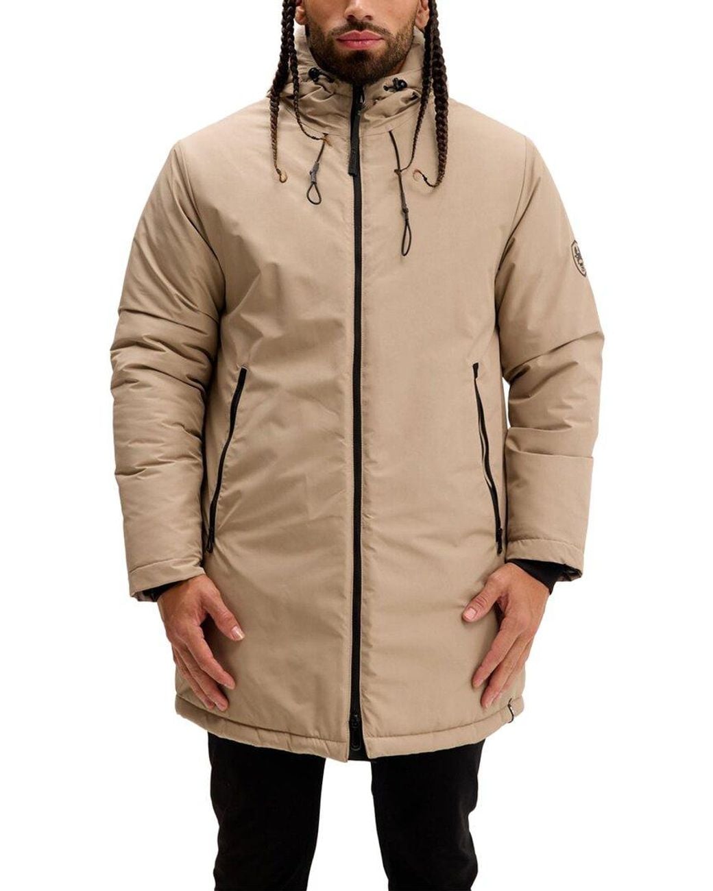 Ron Tomson Natural Parka for men