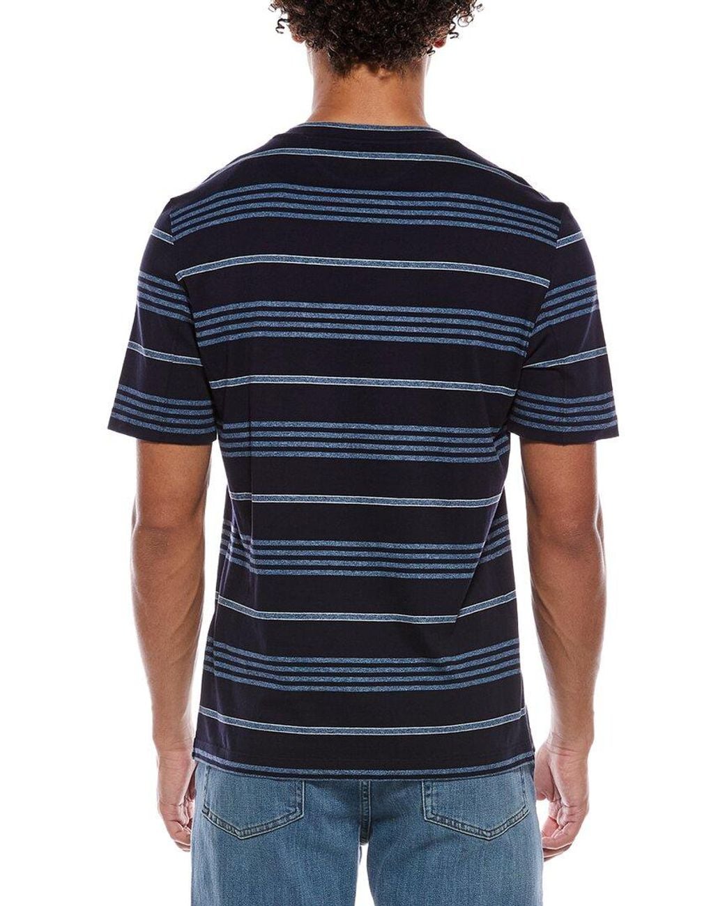 Brunello Cucinelli Blue T-Shirt for men