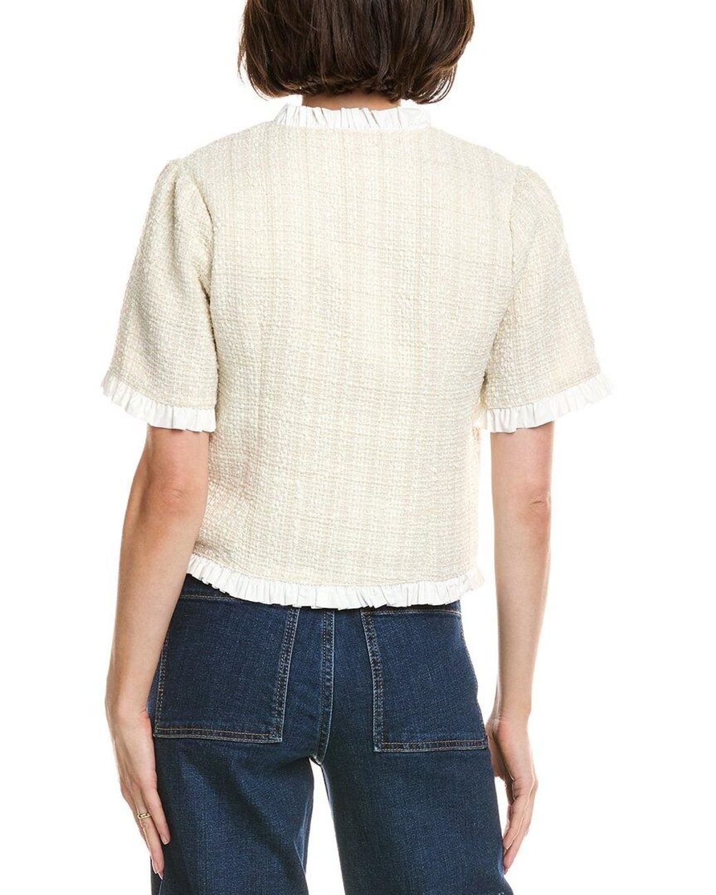 Fate White Cardigan
