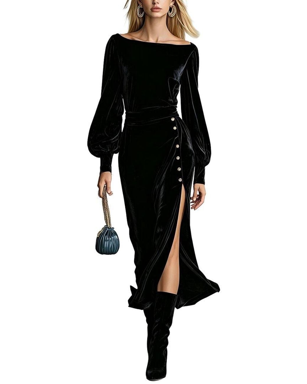 La Petite Cera Black Dress