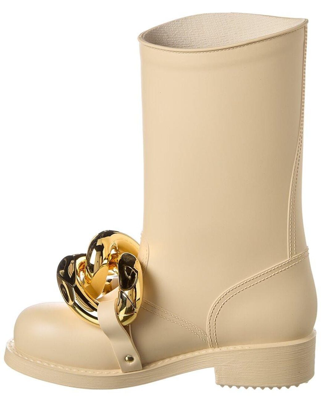 J.W. Anderson Metallic Chain Rubber Boot