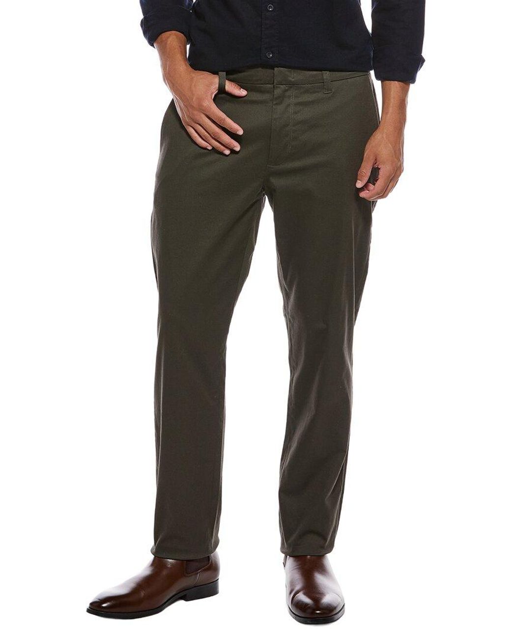 Vince Black Twill Griffith Chino for men