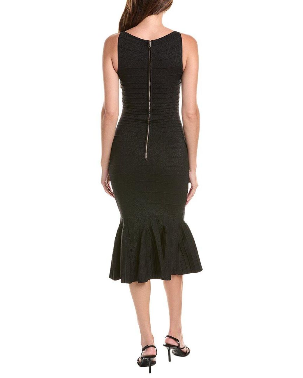 retroféte Black Marta Knit Dress