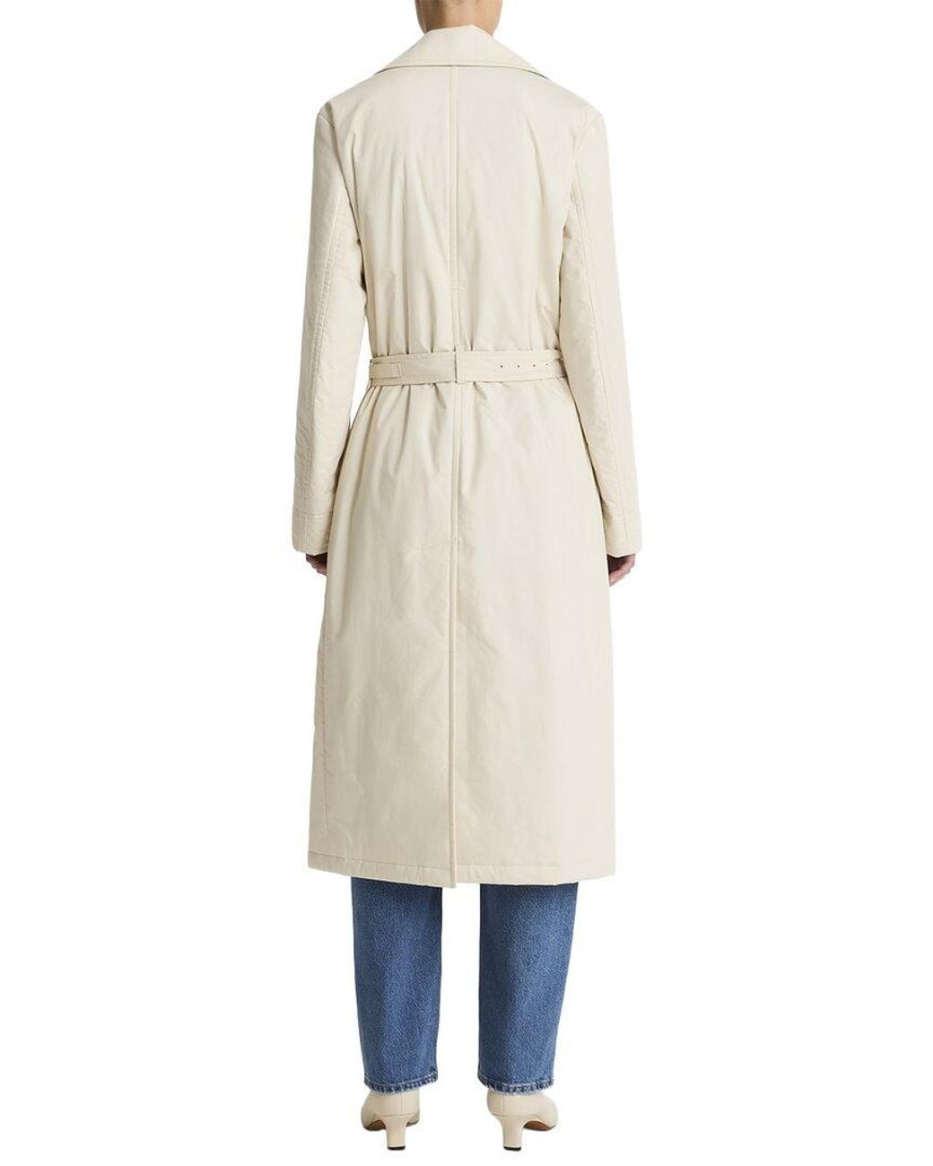 Vince Blue Padded Long Coat