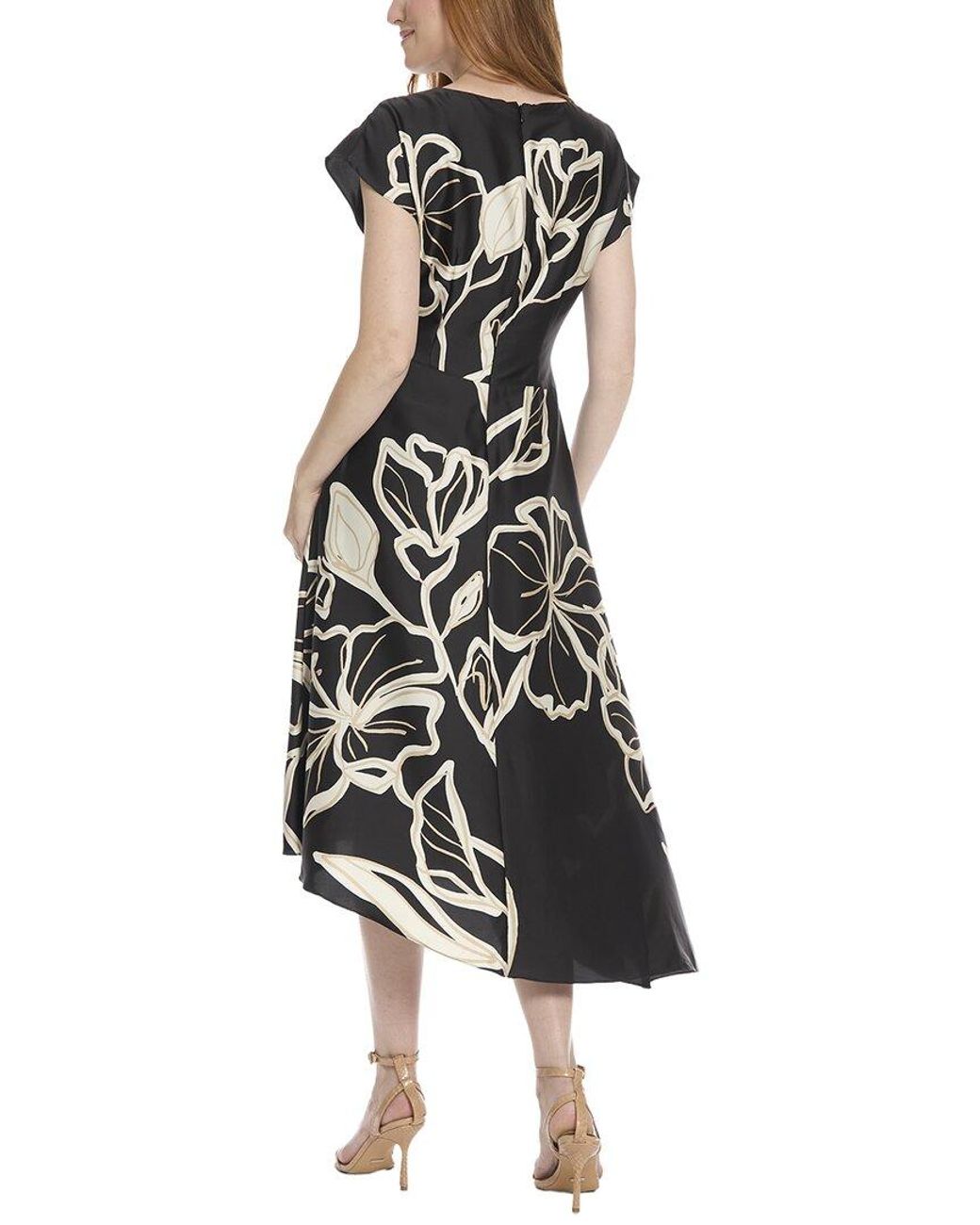 Maggy London Black Midi Dress