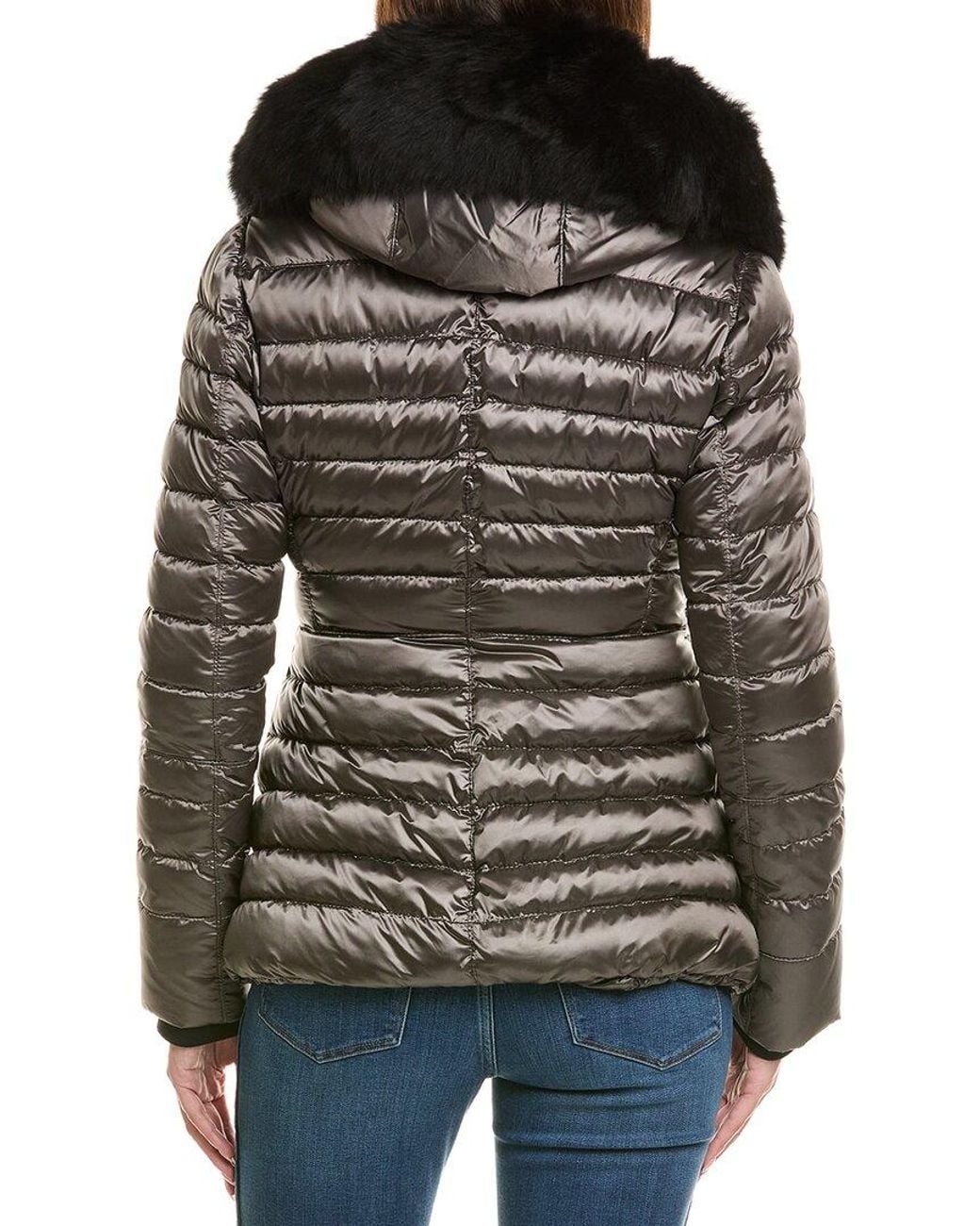 Gorski Gray Après Ski Down Jacket