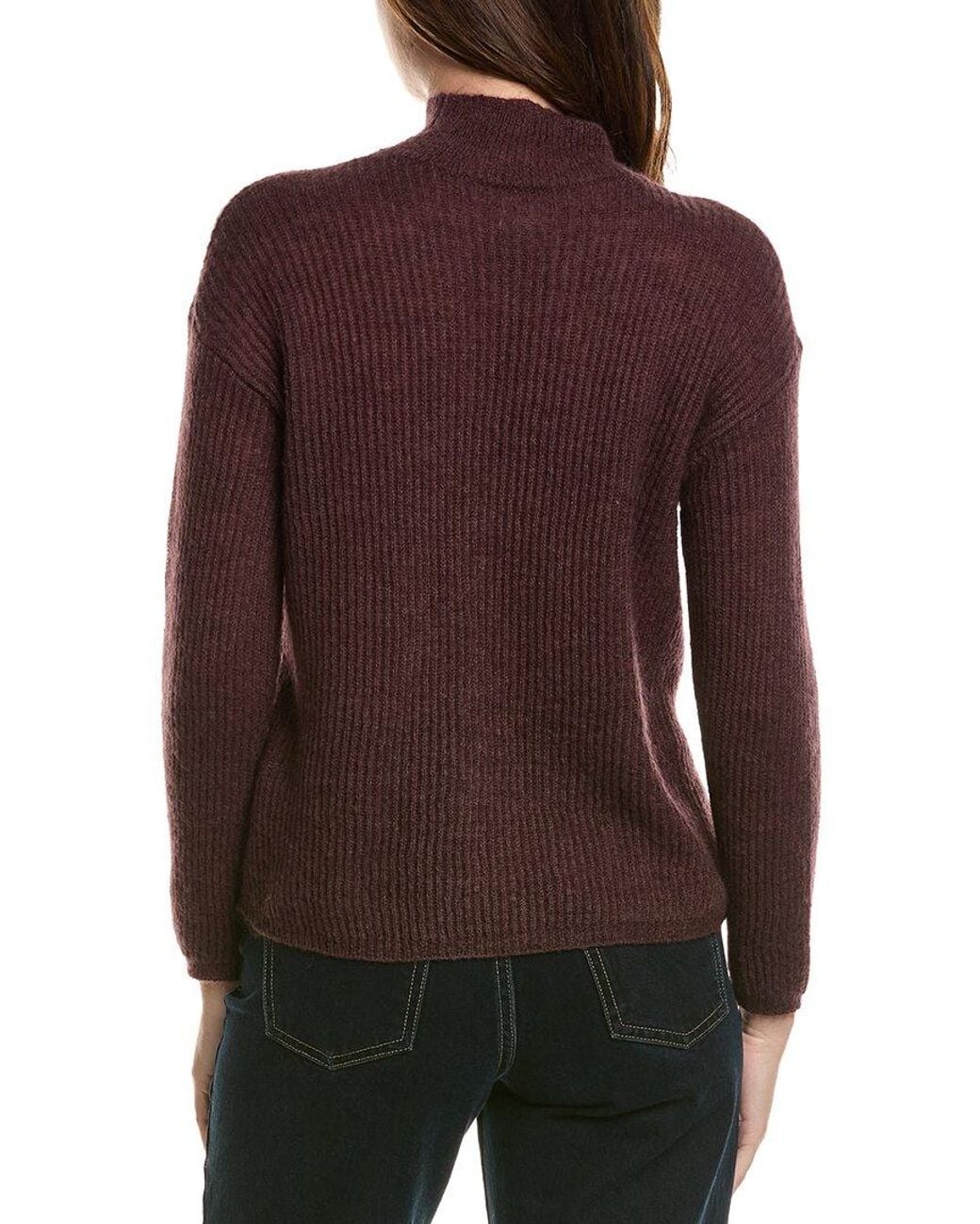 Max Mara Purple Mm By Tenna Mohair-Blend Sweater