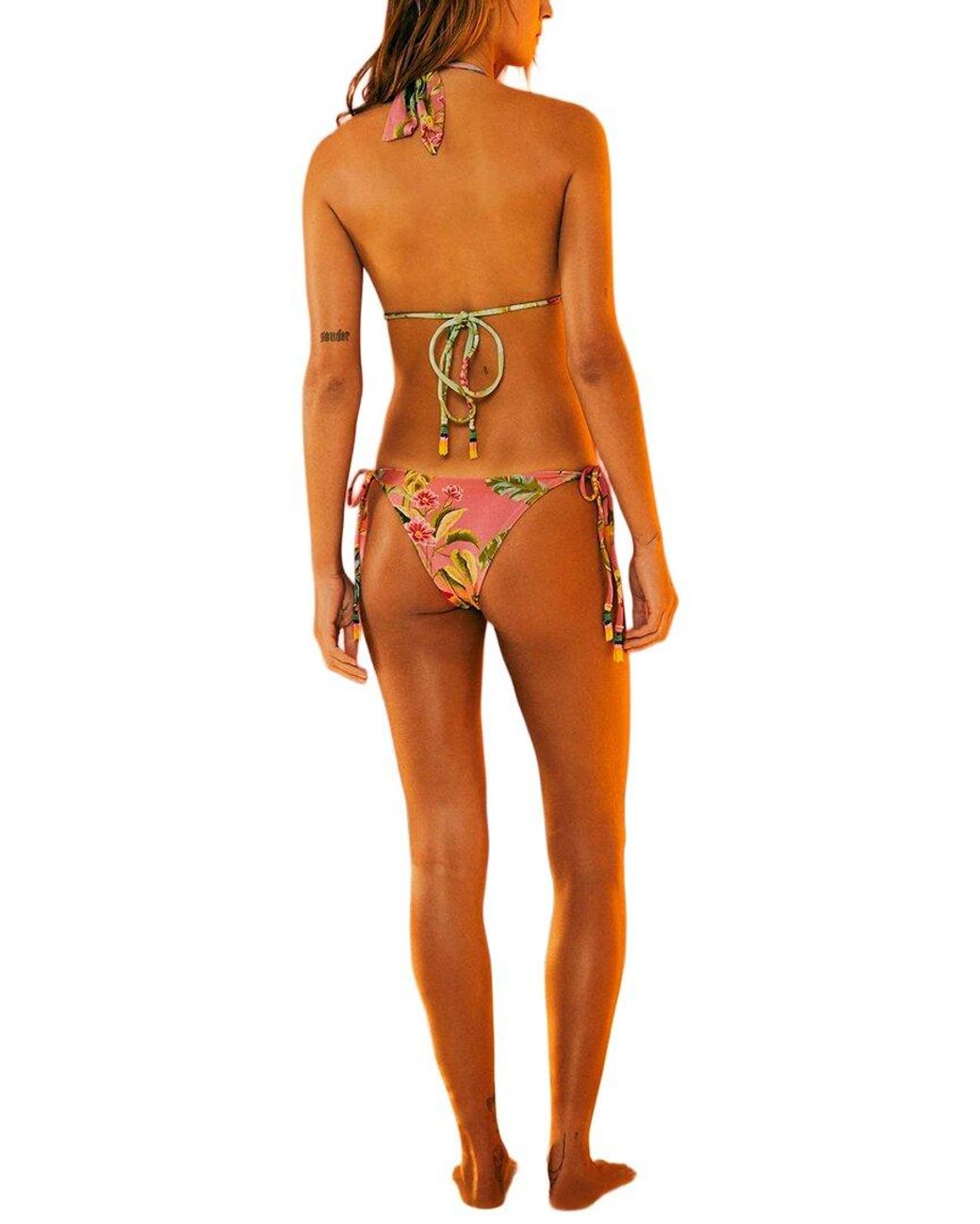 Farm Rio Orange Bikini Bottom