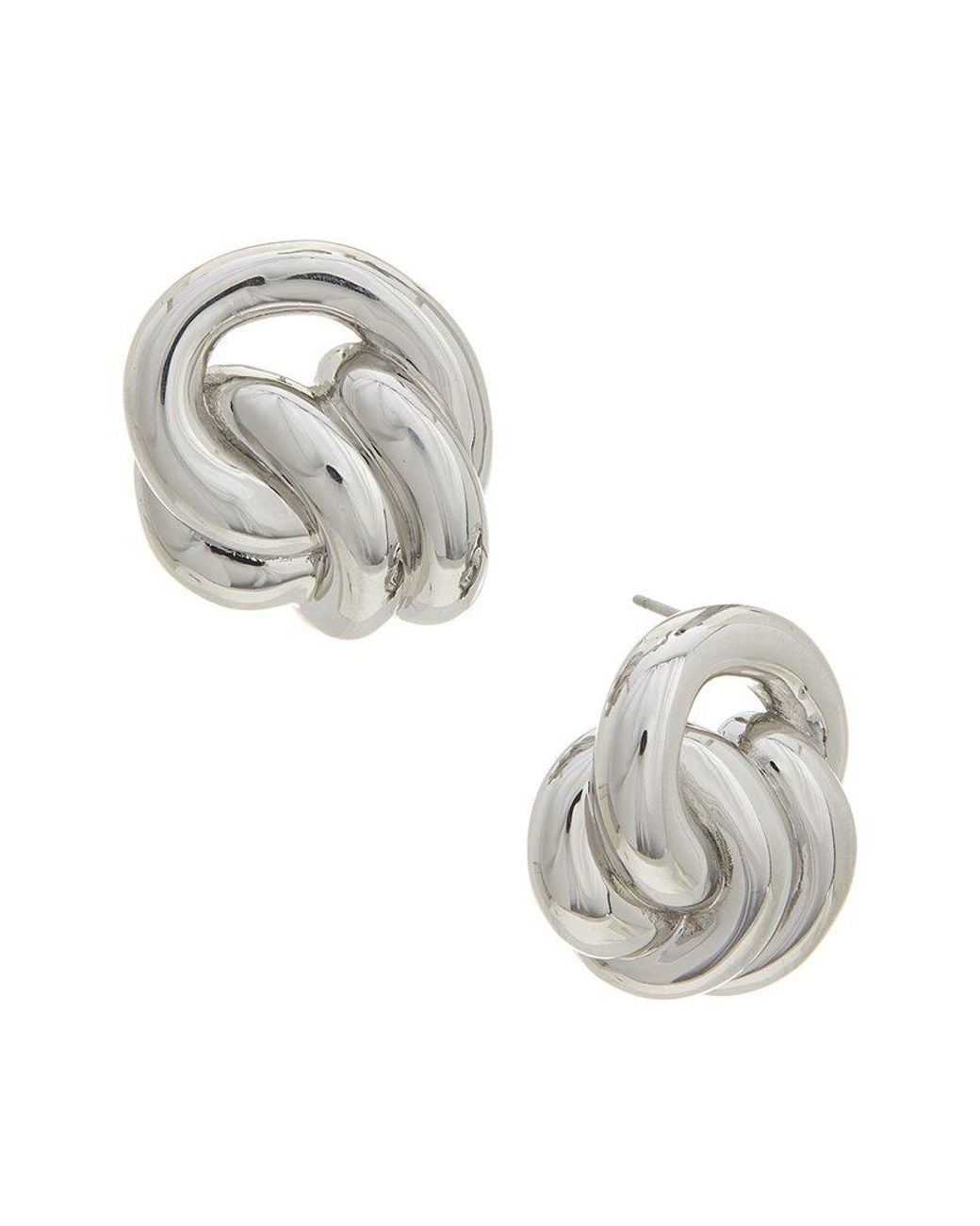 petit moments Metallic 18K Plated Stud Earrings