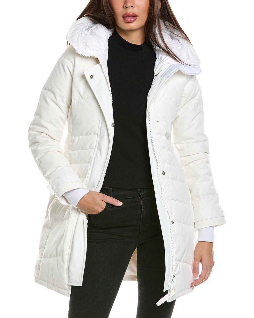 Canada Goose Lorette Parka in White Lyst Australia