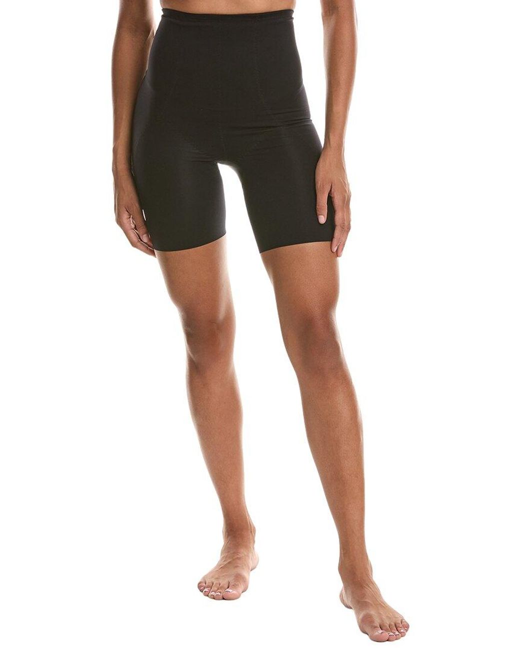 Rene Ruiz Black High-Rise Shaper Short