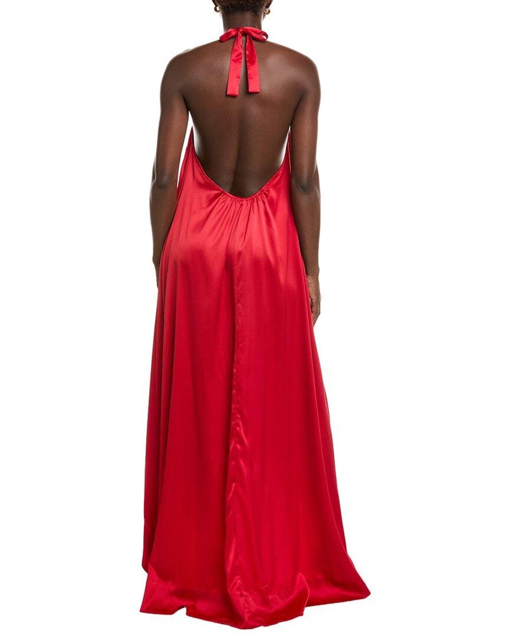 Azeeza Red Liora Gown