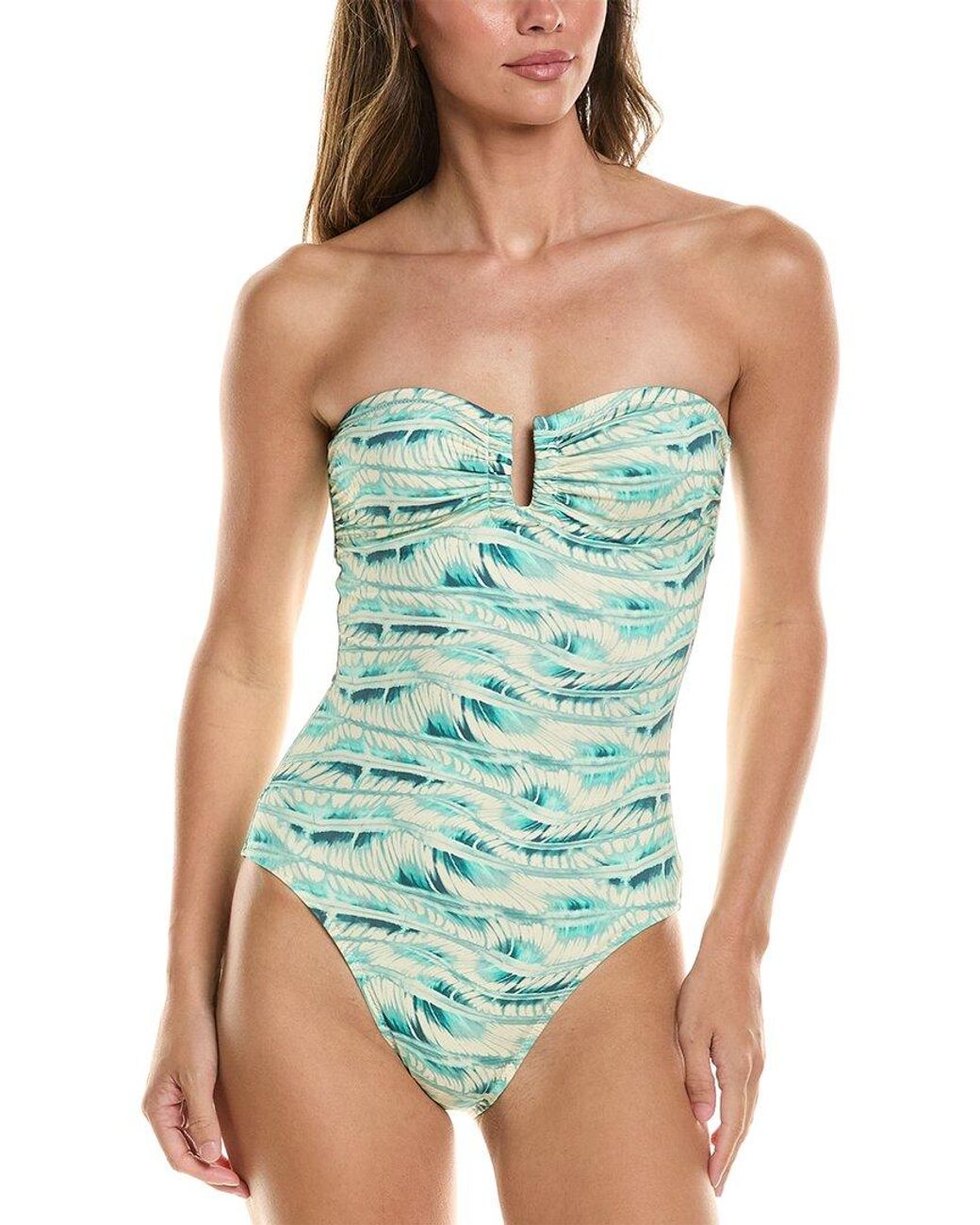 Ulla Johnson Blue Monterey Maillot One-piece
