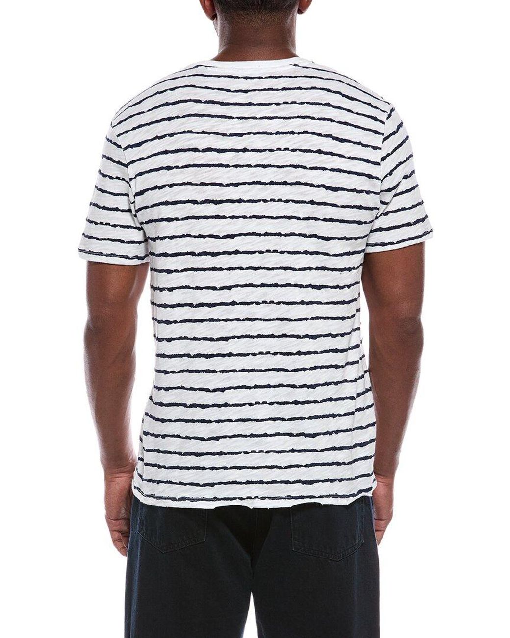 ATM White Slub T-Shirt for men