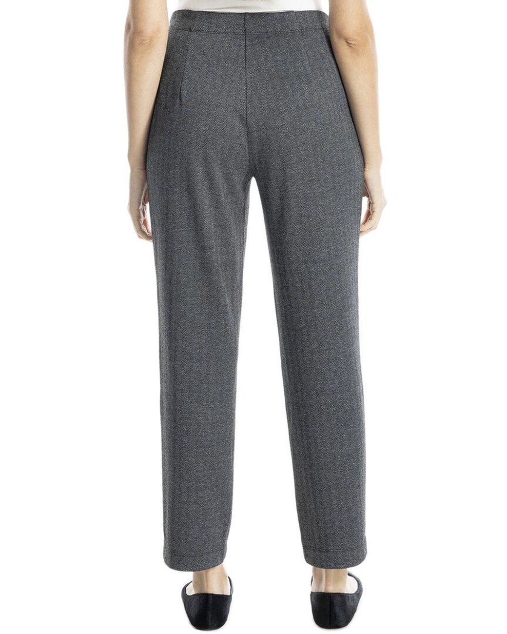 Max Studio Gray Double Knit Pant