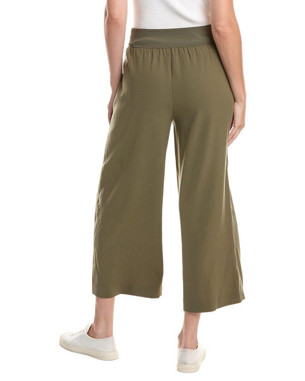 Theory Green Crop Pant