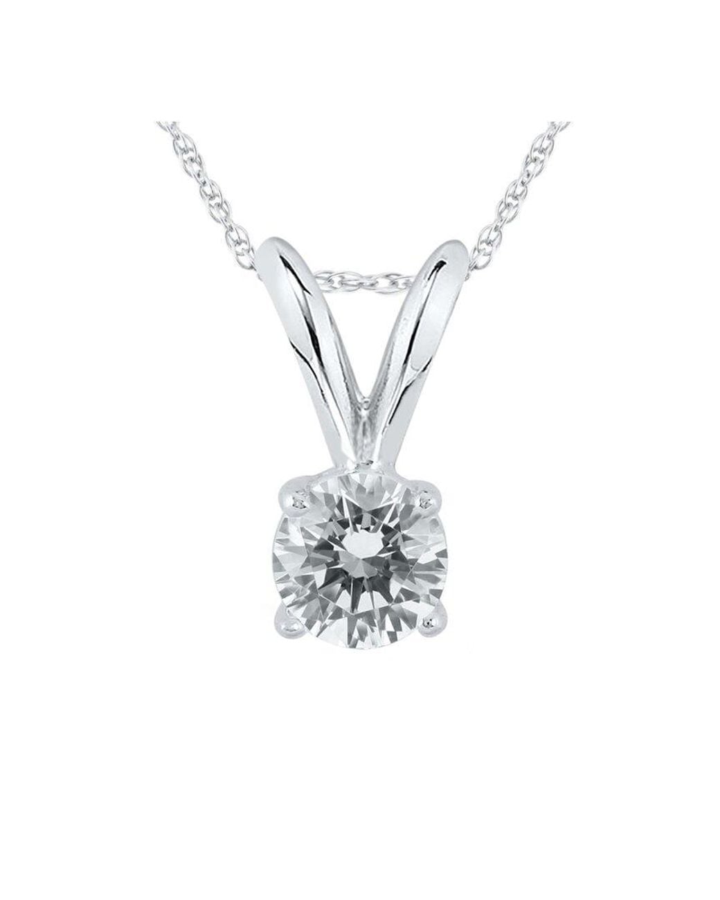 Diamond Select Cuts White 14k 0.23 Ct. Tw. Diamond Necklace