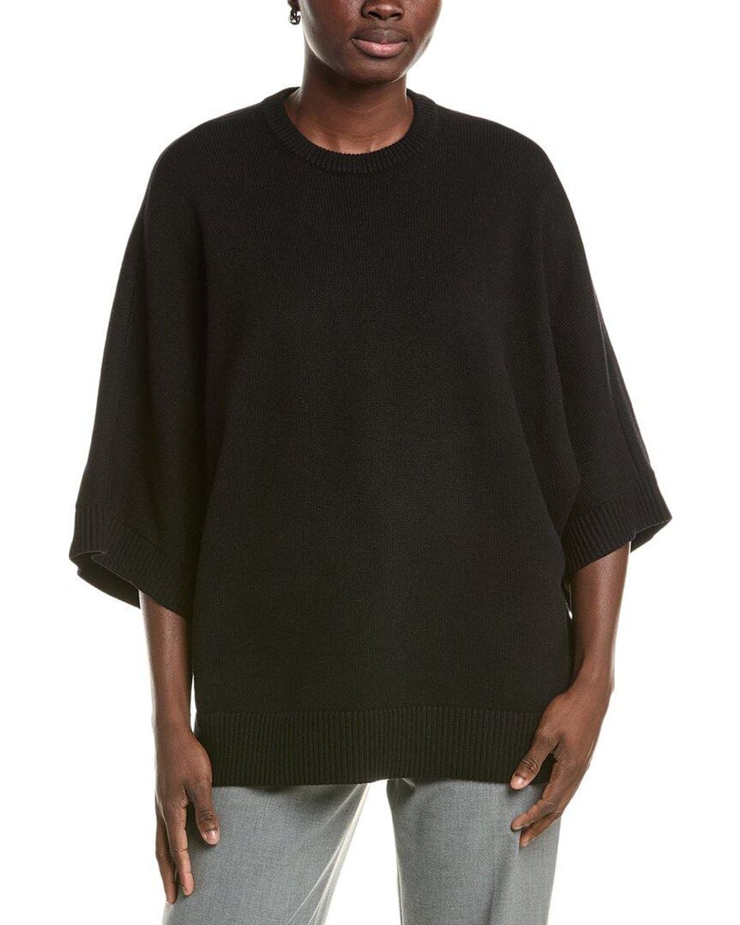 Michael Kors Black 100% Cashmere Tunic