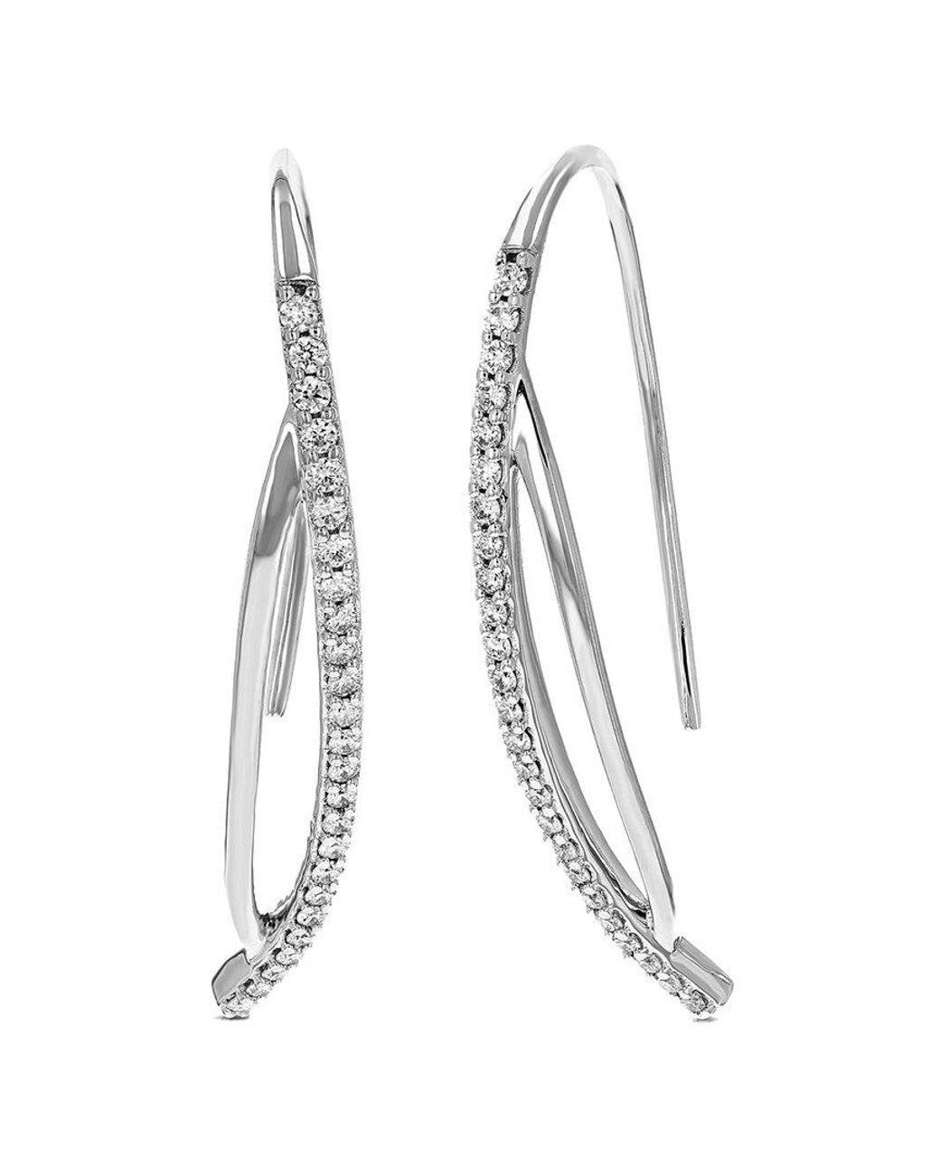 Amairah White 14K 0.50 Ct. Tw. Lab-Grown Diamond Earrings