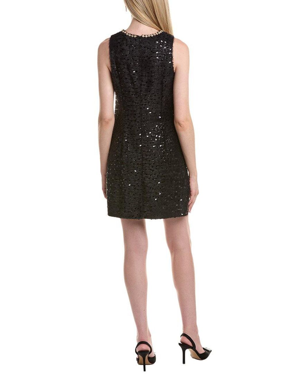 FLORA BEA NYC Black Ellis Sleeveless Mini Dress