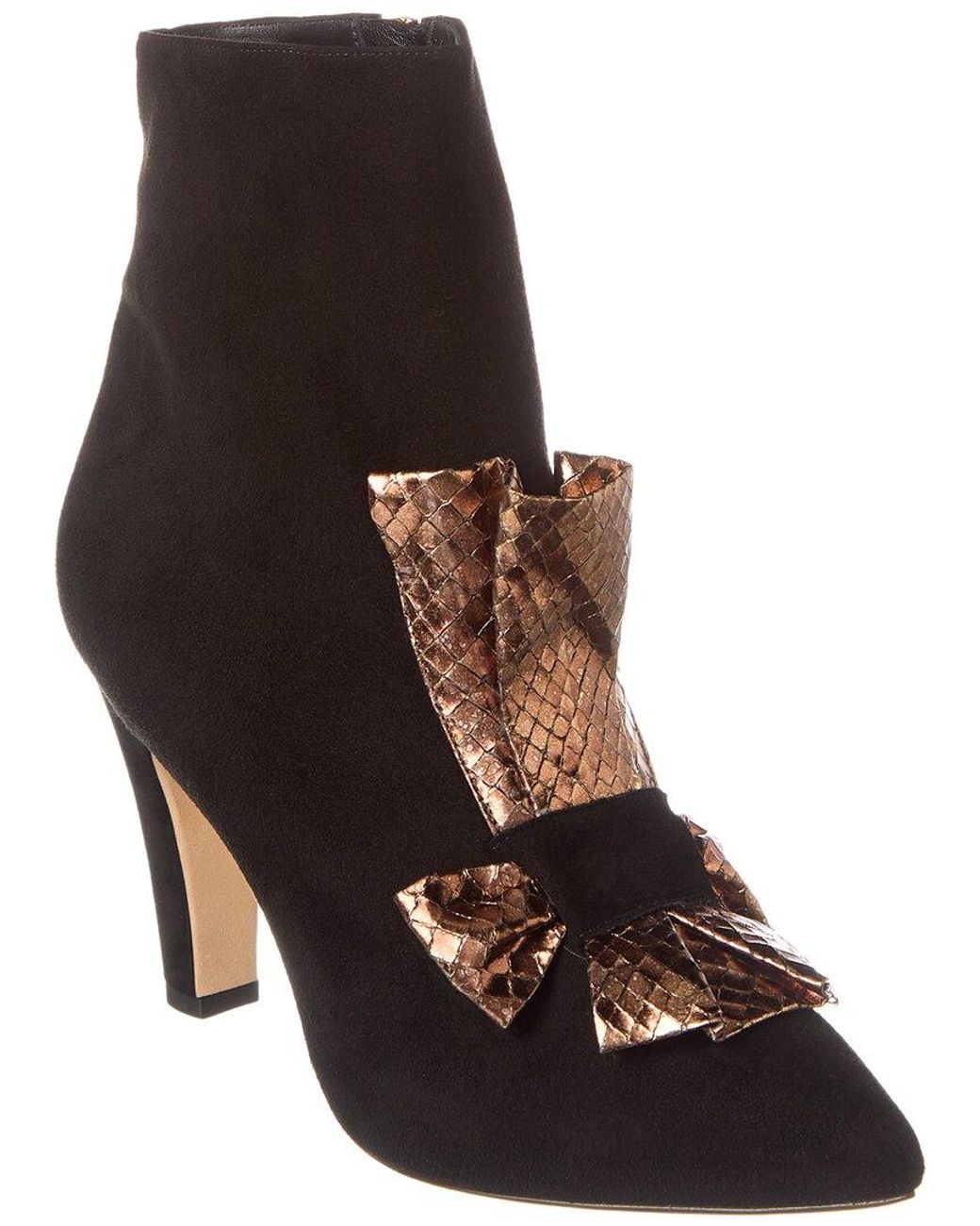 Abigail perforated bootie sales