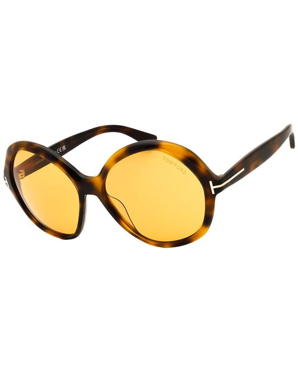 Tom Ford Metallic 60Mm Sunglasses