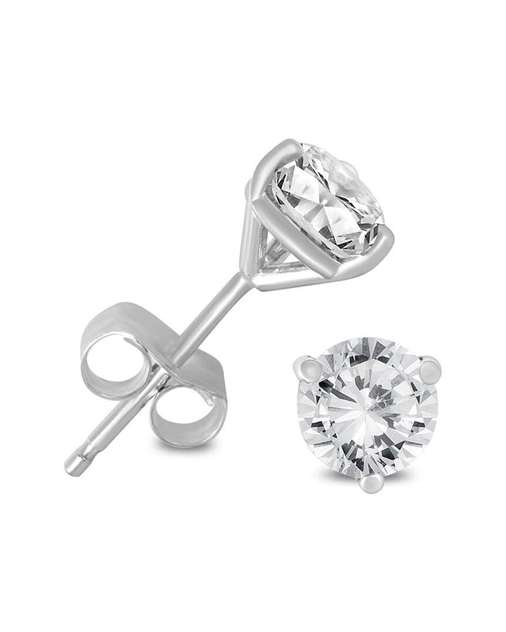 Diamond Select Cuts White 14k 0.50 Ct. Tw. Martini Diamond Studs