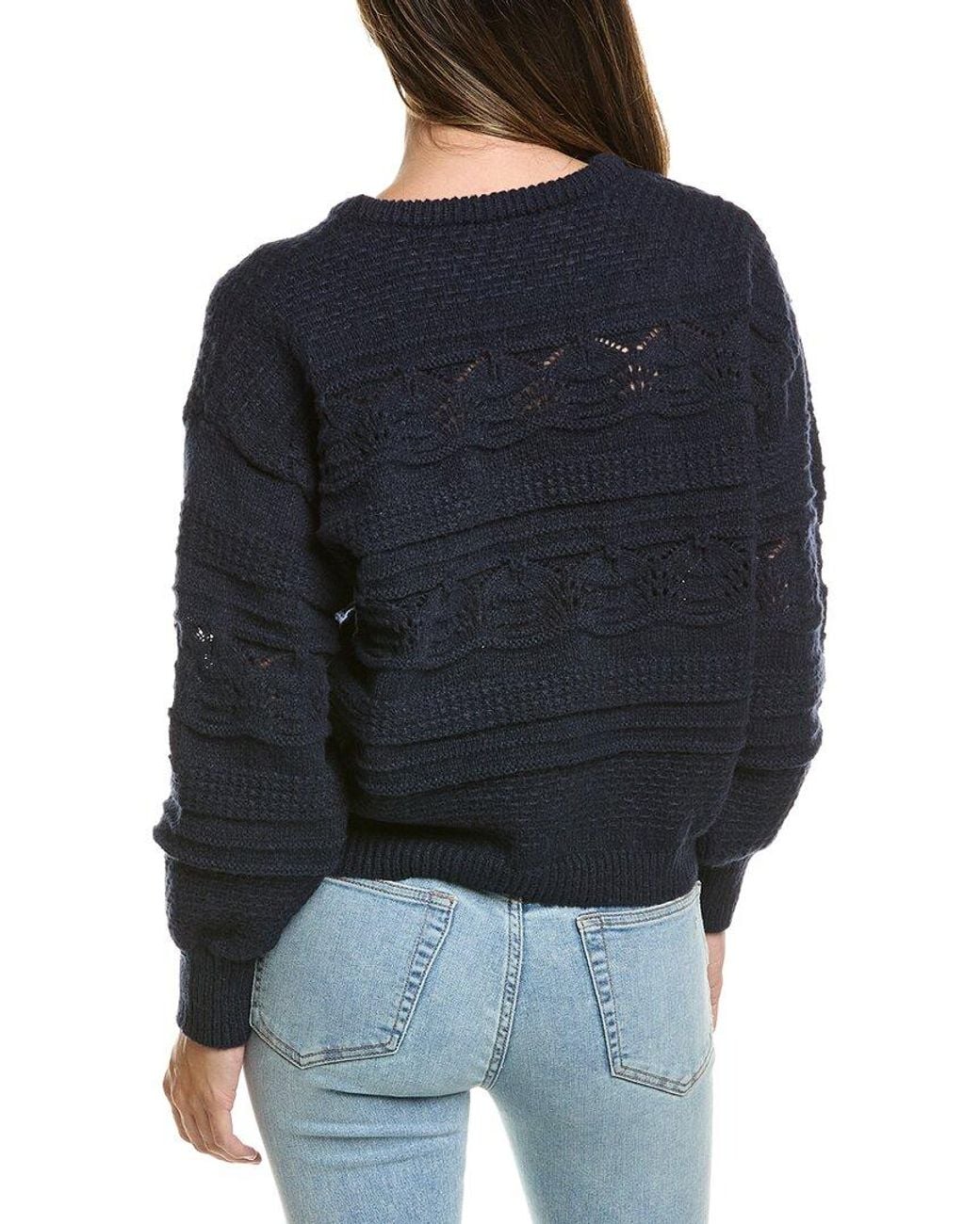 Ichi Black Astra Sweater