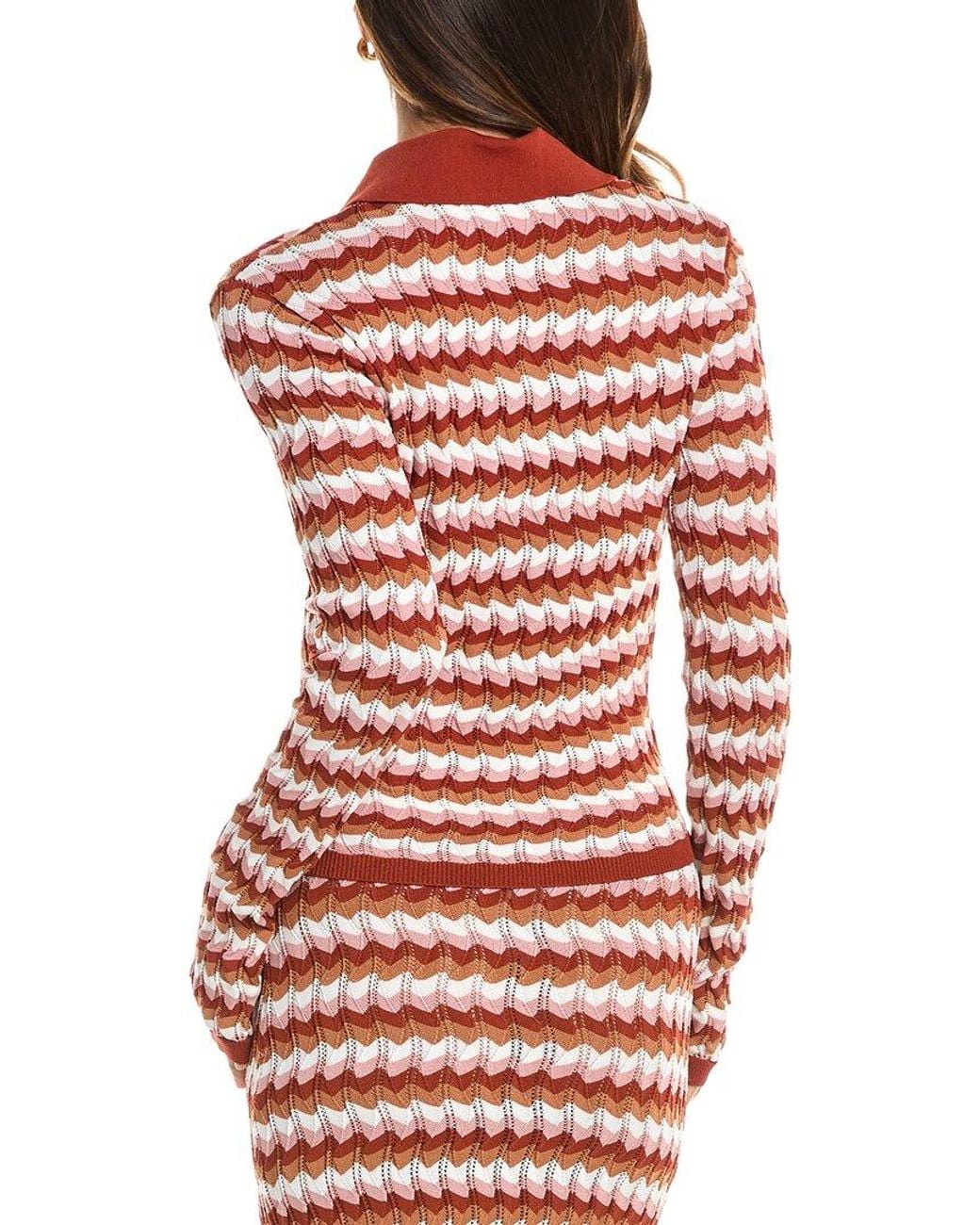 Ronny Kobo Red Gavin Knit Jacket