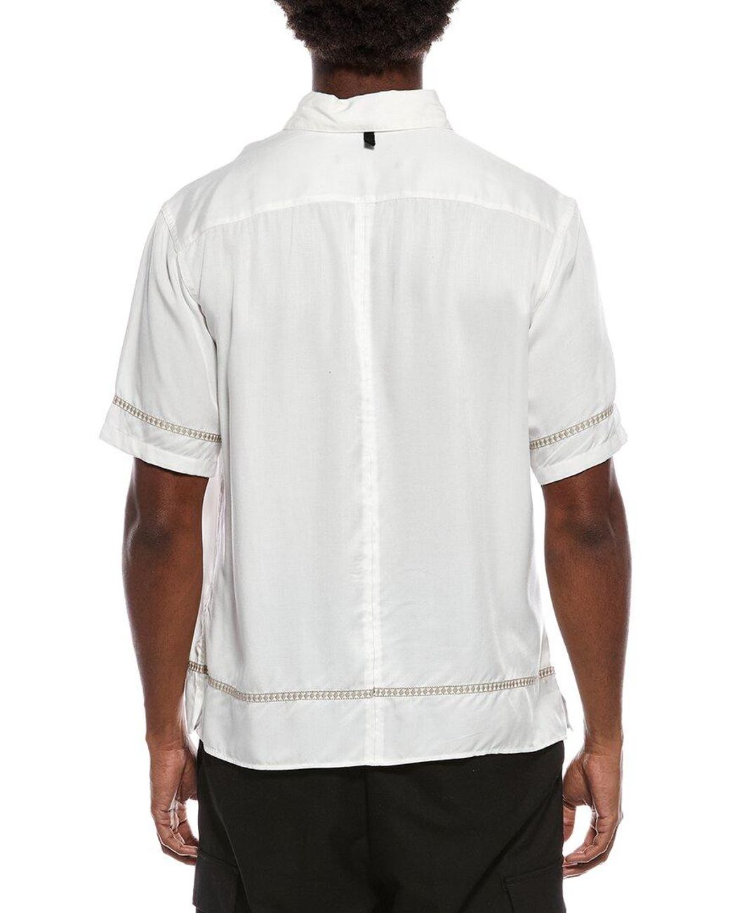 Rag & Bone White Dalton Shirt for men