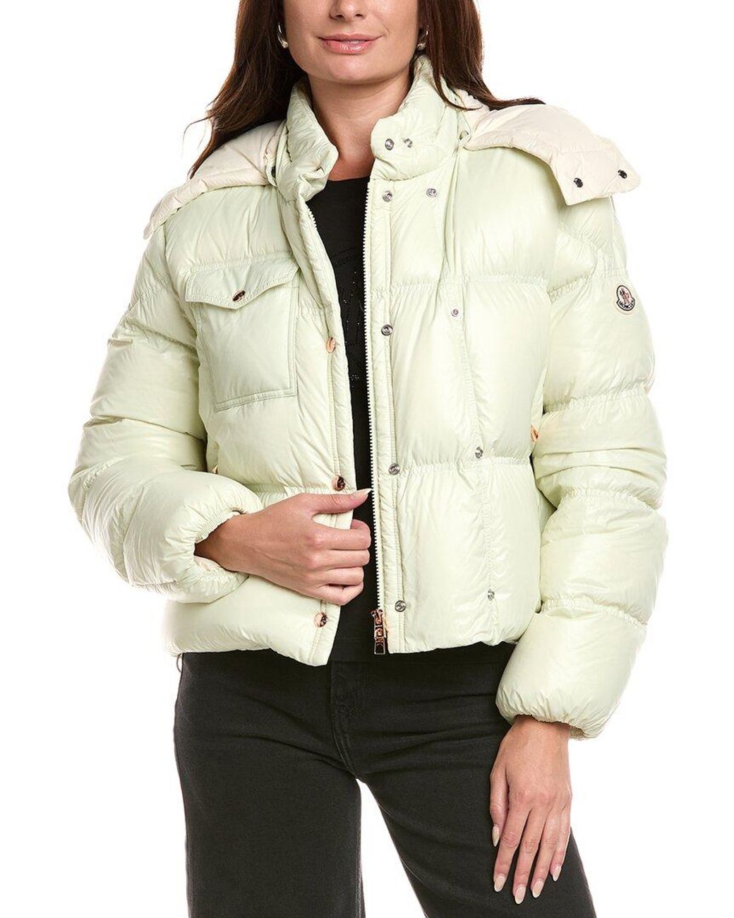 Moncler Natural Quilted Down Jacket