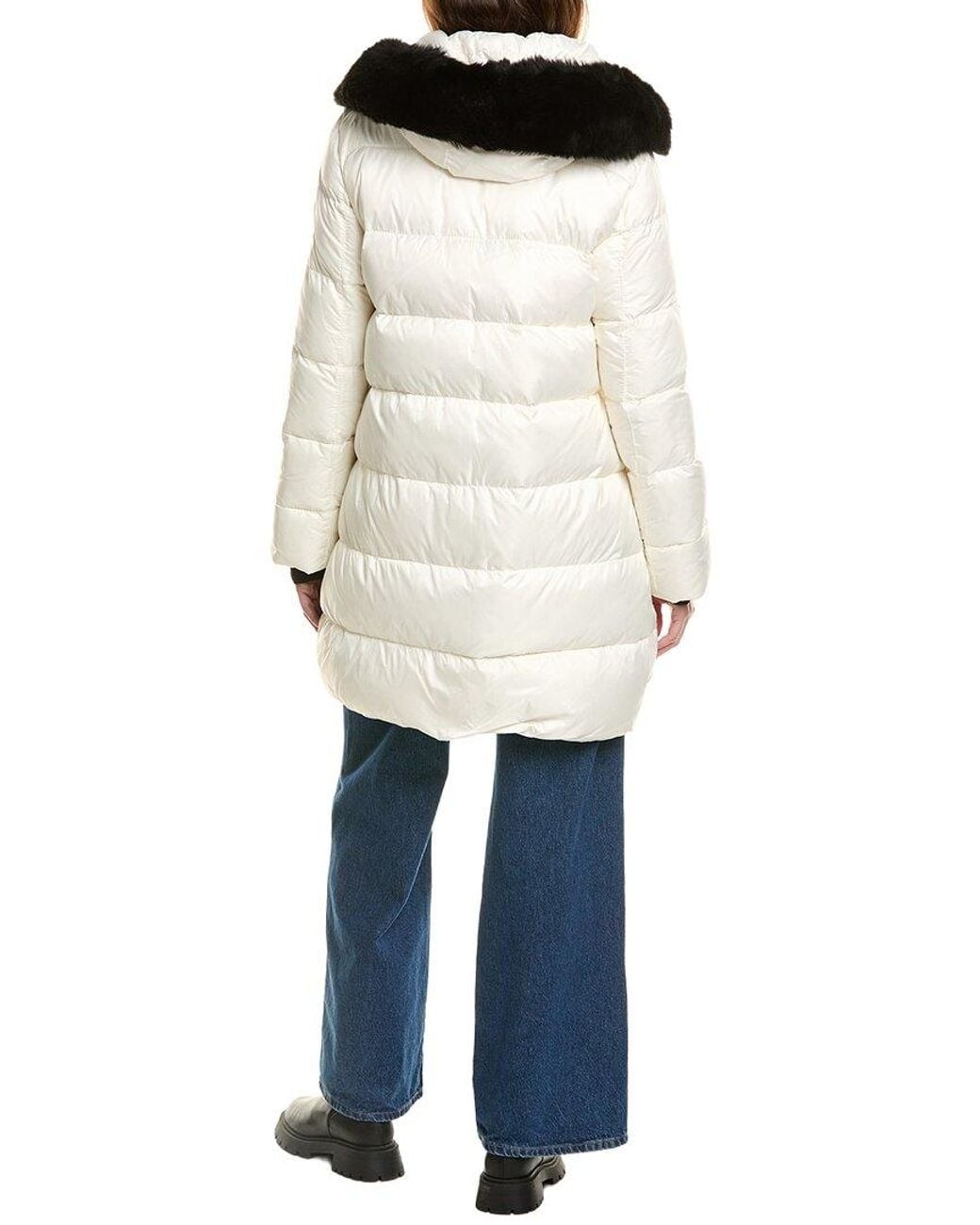 Gorski White Après Ski Jacket