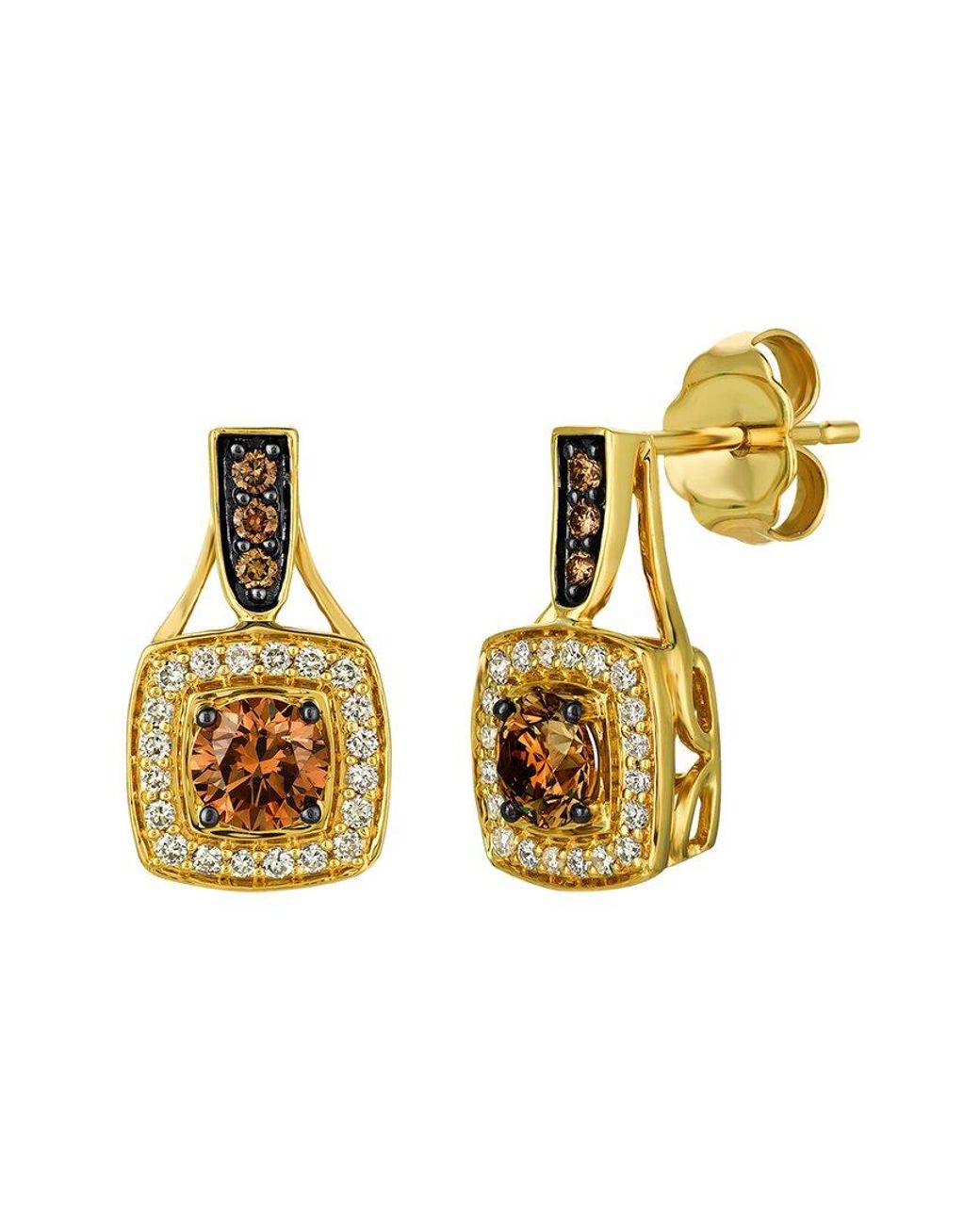 Le Vian Metallic 14K 0.67 Ct. Tw. Diamond Nude Palette Earrings