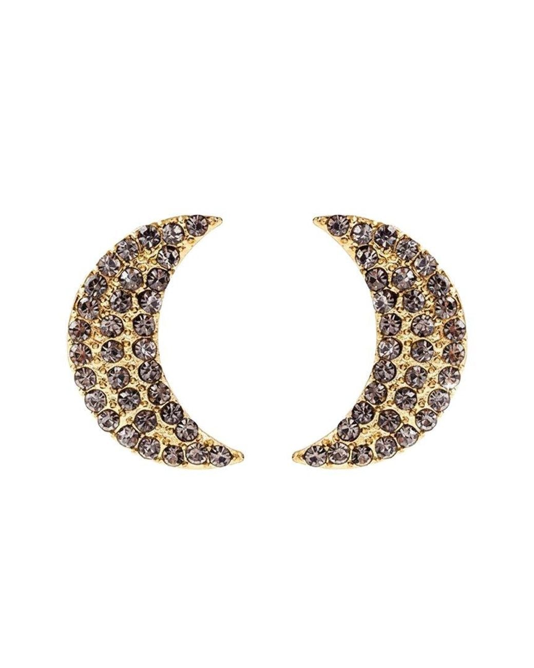 Liv Oliver Metallic 18k Plated 5.75 Ct. Tw. Quartz Earrings
