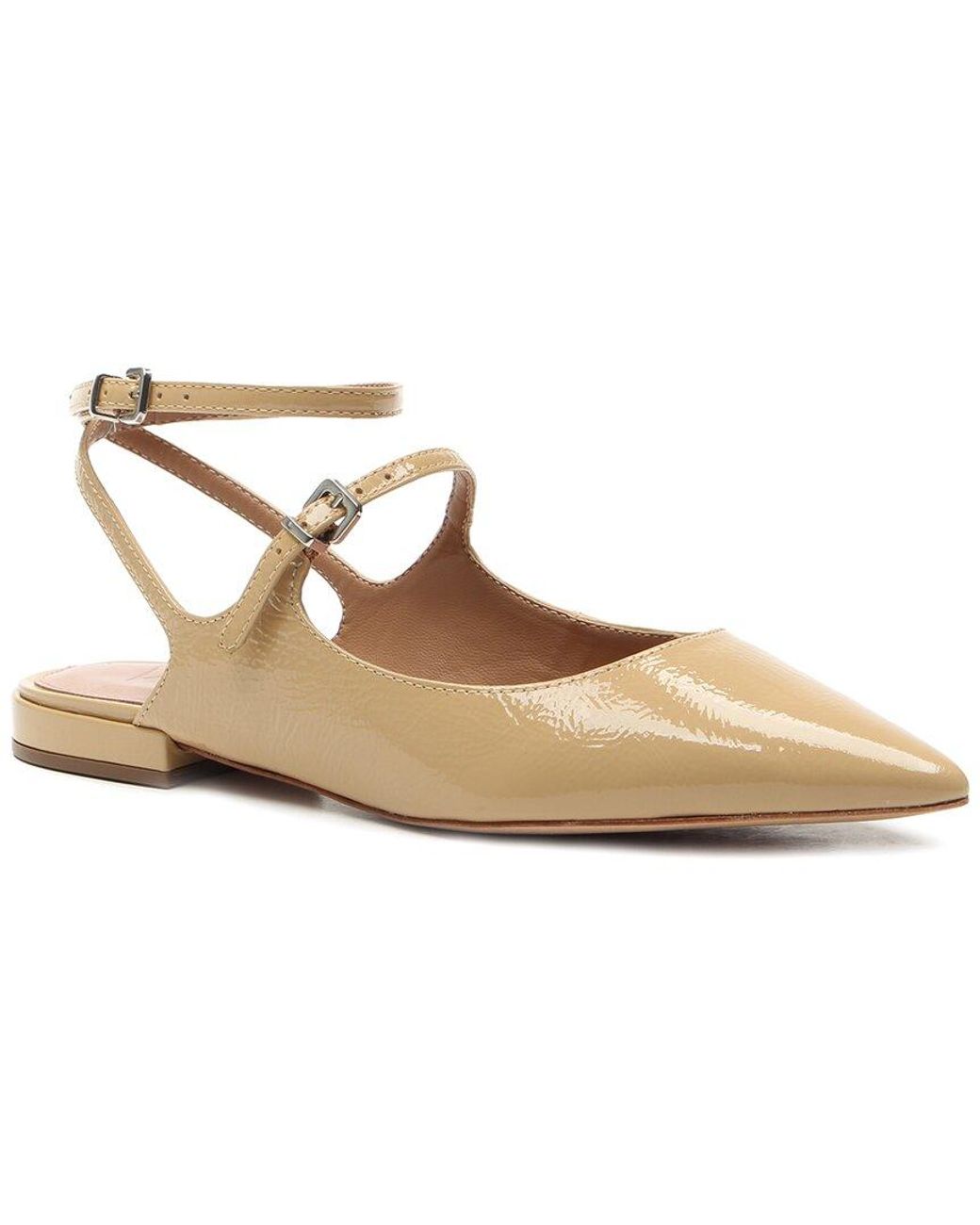 Vicenza Metallic Burnie Patent Ankle Wrap