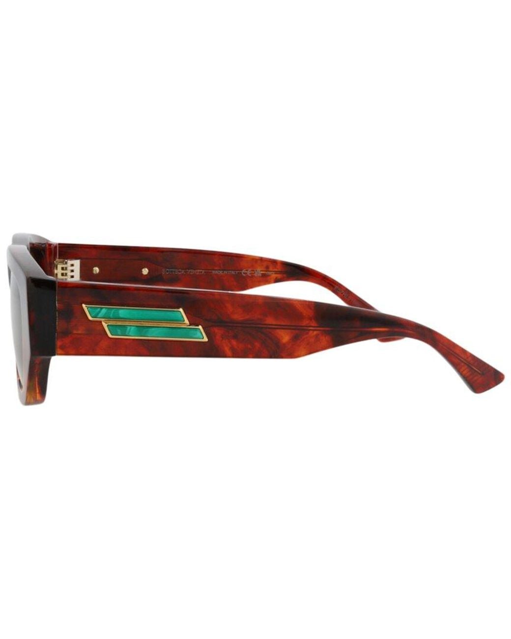 Bottega Veneta Brown 55Mm Sunglasses