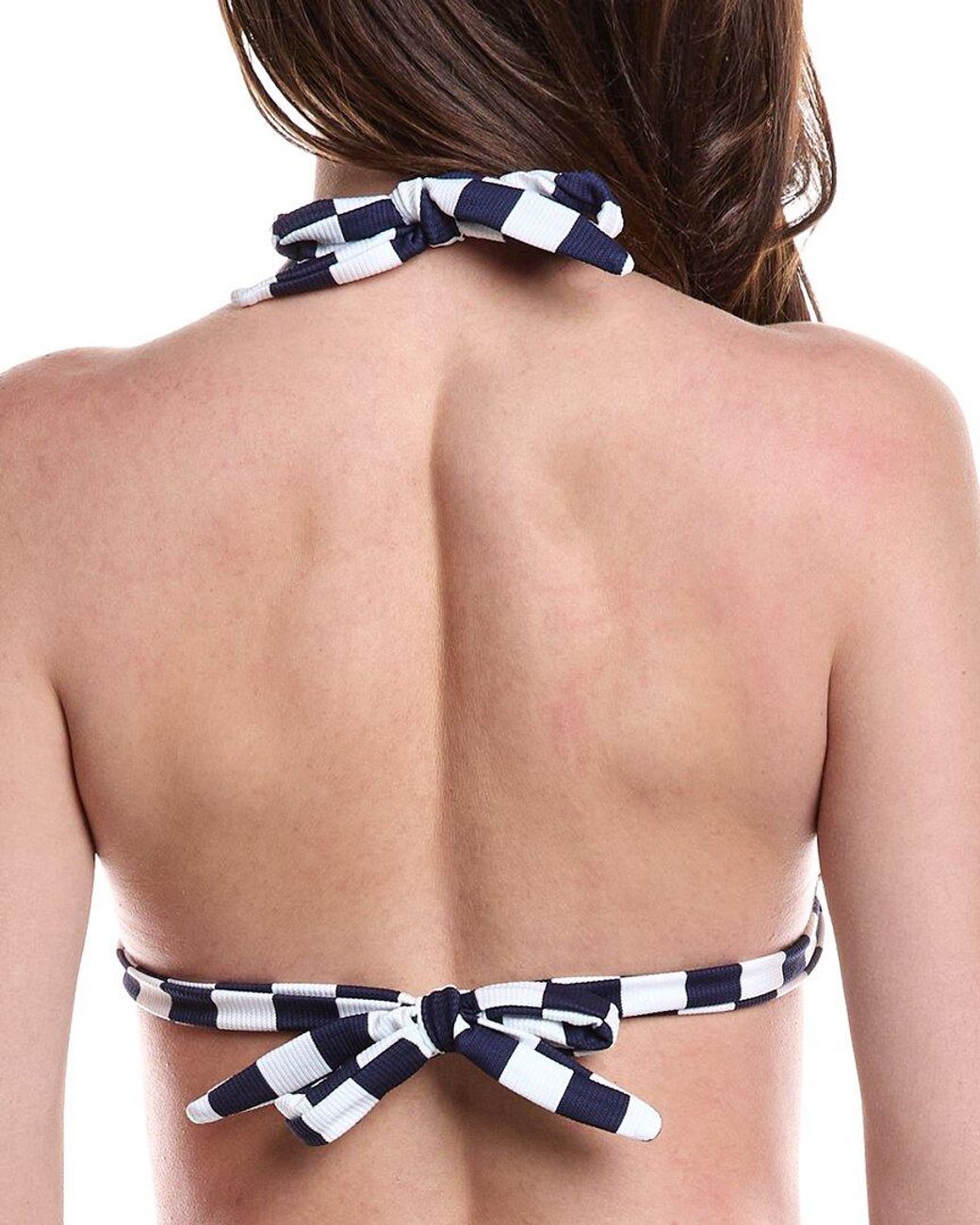Onia Black Mara Bikini Top