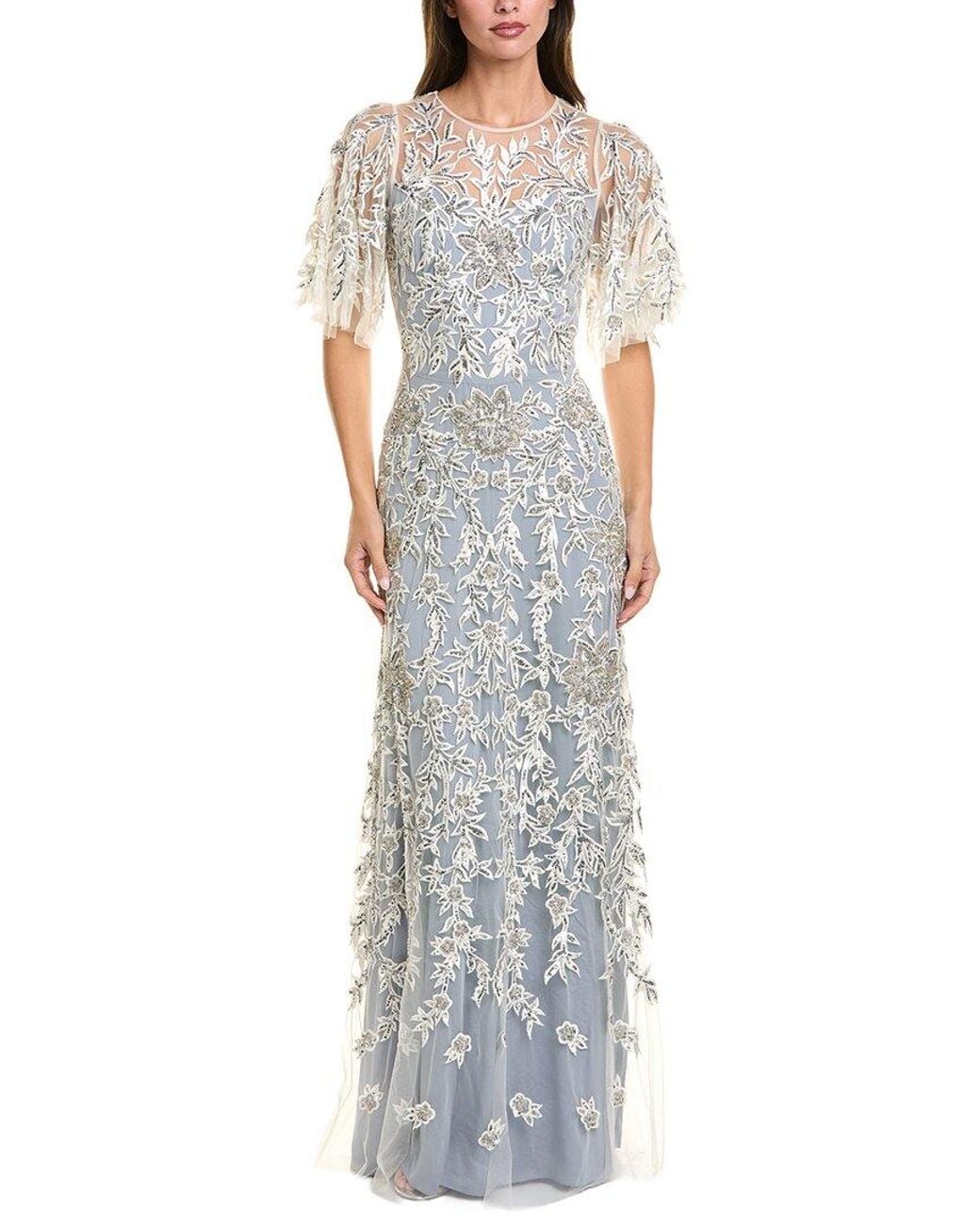 Temperley London Gray Genevieve Gown