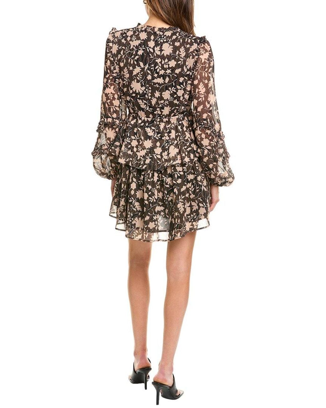 Lyra & Co Brown Mini Dress