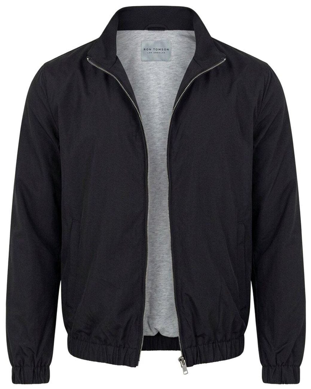 Ron Tomson Blue Harrington Bomber Jacket for men