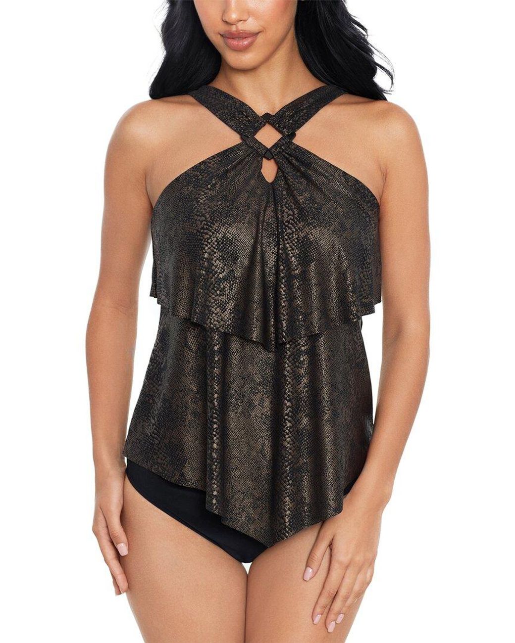 Magicsuitr Black Carolina Tankini