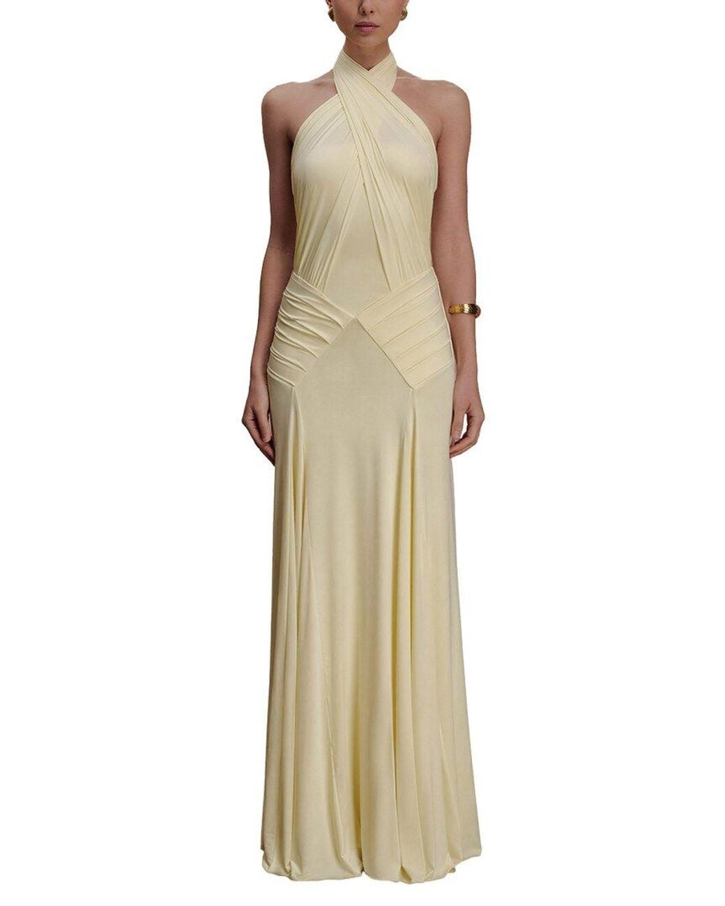 Dilireba Natural Maxi Dress