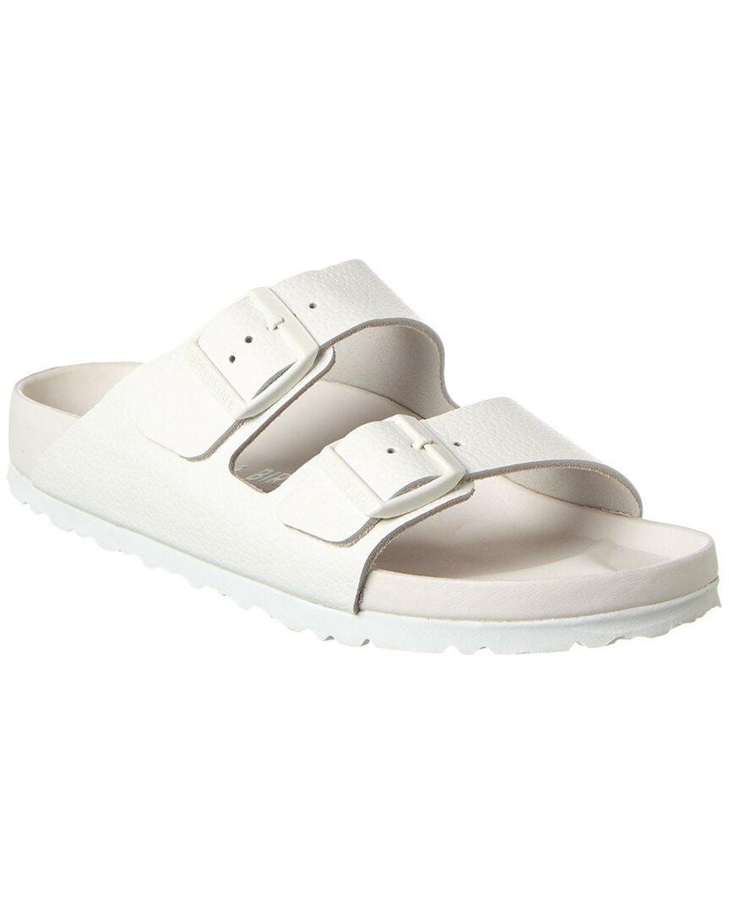 Birkenstock White Arizona Bs Narrow Leather Sandal