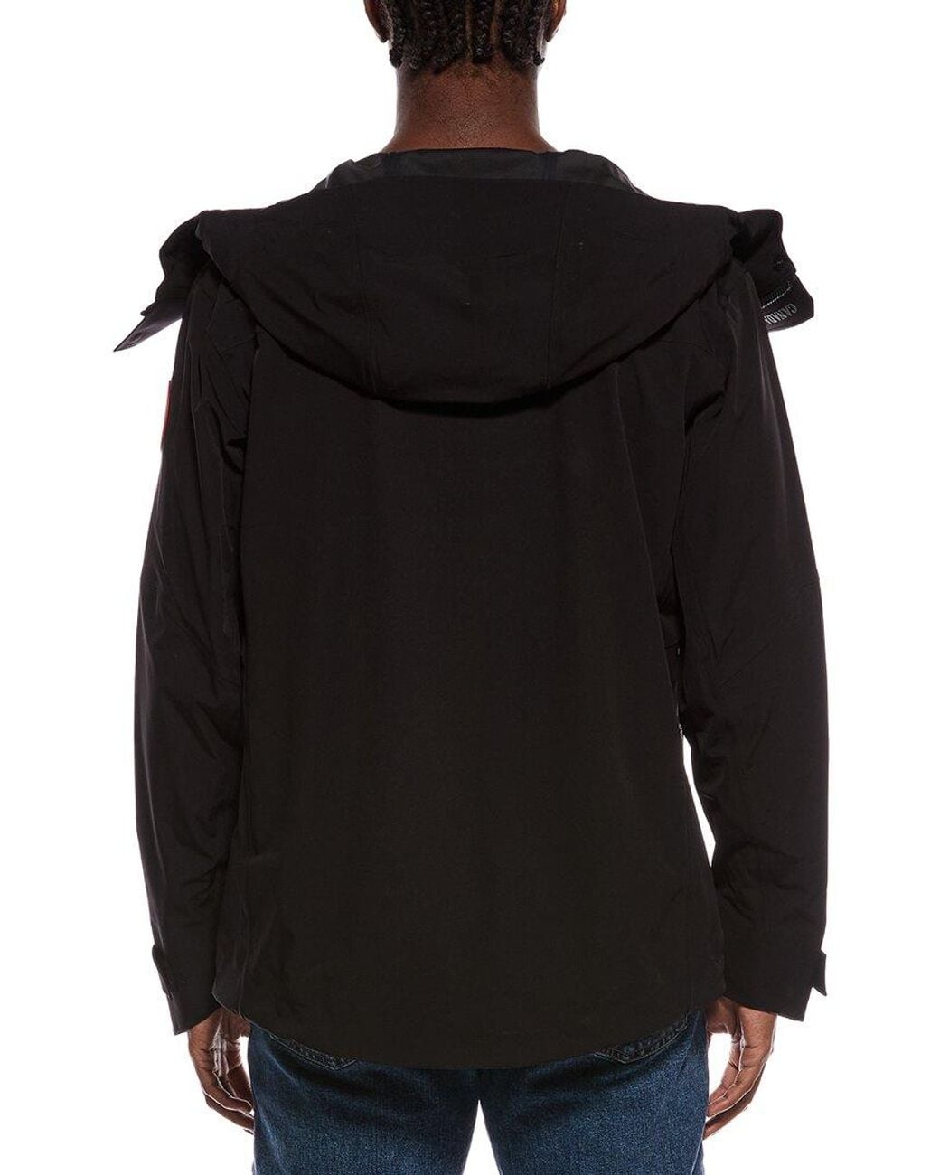 Canada Goose Black Rupert Rain Jacket for men
