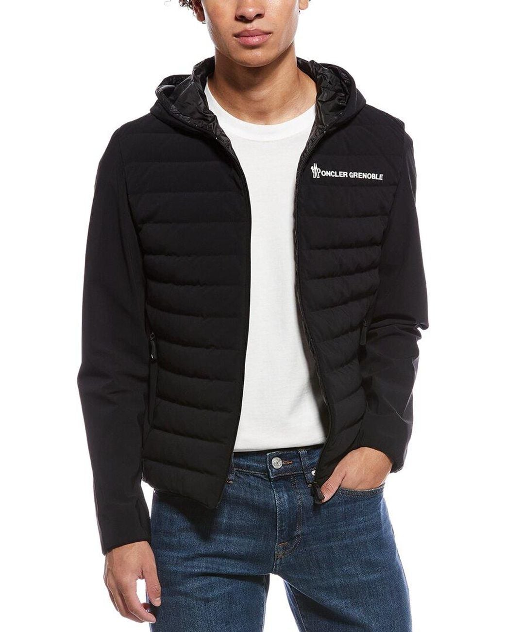 Moncler Black Cardigan for men
